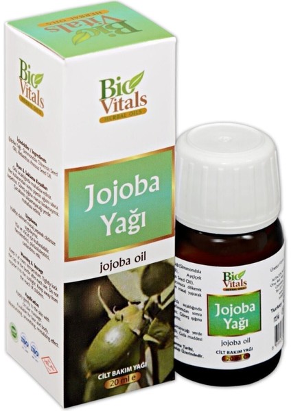 Bitkisel Jojoba Yağı 20 ml