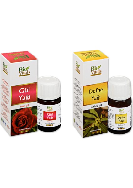 Gül ve Zencefil-Aromatik Masaj-Cilt Bakım Yağ Seti