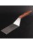 Paslanmaz Çelik Profesyonel Barbekü Izgara Spatulası 35 cm - Ahşap Saplı 1