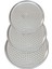 3'lü Set Lüx Çelik Delikli Pizza Tepsisi 28-31-36 cm 1