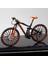 Mountain Bike Siyah - Turuncu 1:10 Ölçek Metal Model 1