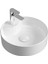 Aqua Bagno "bianzo" Tezgah Üstü Lavabo,batarya Delikli,42 cm Beyaz 1