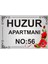 Apartman Isim Tabelası Apartman Tabelası Apartman Girişi Isimliği 1