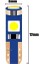 Oto Gösterge Ledi T5 5050 LED Torpito Kadran LED 12V Canbuslı Beyaz 10 Adet 2