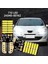 2 Adet T10 Plaka Ledi Dipsiz Soket 24SMD LED Beyaz Araç Ampulü 4