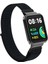 Xiaomi Redmi Watch 2 Lite Hasır Kordon Kayış KRD-61 NO2 Siyah Mat 1