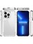 Apple iPhone 14 Pro Max Kılıf Darbe Emici Kamera Korumalı Kenar 2.0mm T-Max Arka Kapak Şeffaf 3