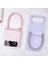 Qichenga Samsung Galaxy Z Flip 3 Bilek Bandı Macaron Hard Pc Her Şey Dahil Menteşe Tam Koruma Cep Telefonu Kılıfı (Yurt Dışından) 2