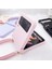Qichenga Samsung Galaxy Z Flip 3 Bilek Bandı Macaron Hard Pc Her Şey Dahil Menteşe Tam Koruma Cep Telefonu Kılıfı (Yurt Dışından) 3