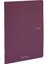 : Ecoqua Orginal Tel Zımbalı Çizgili Defter : Mor : A5 (40 Yaprak - 90 Gr) 1