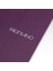 : Ecoqua Orginal Tel Zımbalı Çizgili Defter : Mor : A5 (40 Yaprak - 90 Gr) 2