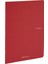 : Ecoqua Orginal Tel Zımbalı Kareli Defter : Cherry : A5 (40 Yaprak - 90 Gr) 1