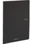 : Ecoqua Orginal Tel Zımbalı Çizgili Defter : Siyah : A4 (40 Yaprak - 90 Gr) 1