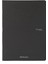 : Ecoqua Orginal Tel Zımbalı Çizgili Defter : Siyah : A4 (40 Yaprak - 90 Gr) 2