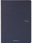 : Ecoqua Orginal Tel Zımbalı Noktalı Defter : Lacivert : A5 (40 Yaprak - 90 Gr) 2