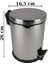 Paslanmaz Çelik Mutfak Çöp Kovası 3 Lt Gri - EF401 3