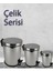 Paslanmaz Çelik Mutfak Çöp Kovası 3 Lt Gri - EF401 4