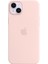 iPhone 14 Plus Silicone Case With Magsafe - Chalk Pink MPT73ZM/A 1