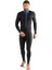 Skin Man Tek Parça Dalış Elbisesi Black - Blue 1mm - M 1
