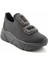 Siyah Streç Kadın Sneaker K01234060517 3