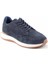 Lacivert Süet Leather Erkek Sneaker E01120001402 3