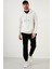 Slim Fit Kanguru Cepli Kapüşonlu Polar Erkek Polar 5906032 1