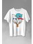 Gözlüklü Kedi Cat Glasses Yo Momy Dolar Baskılı Tişört Unisex T-Shirt 1