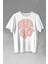 Insan Kafası Matematik Formüllü Sayı Numaraları Denklem Baskılı Tişört Unisex T-Shirt 1