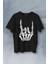 Rock And Roll Music Sert Müzik Baskılı Tişört Unisex T-Shirt 1