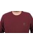 Mocgrande Büyük Beden Sweatshirt Gipeli Casual 22712-BORDO 2