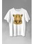 Leopard Face Çıta Lepoar Yüzü Lion Head Baskılı Tişört Unisex T-Shirt 1