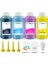 Canon E404 - E414 - E474 - E484 Yazıcı Kartuş Dolum Mürekkep Seti Inkjet 250 ml 4 Renk Canon PG46 CL56 1