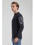 New World Polo Bisiklet Yaka Lacivert Slim Fit Sweatshirt 22FWM60126 5