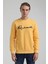 Bisiklet Yaka Hardal Slim Fit Sweatshirt 22FWM60128 1