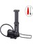 Bisiklet Pompası Pedal Tip Alüminyum Çift Valf PMP-308 1