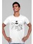Casus Aile Beyaz Kısa Kollu Erkek T-Shirt 1