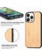 Iphone 14 Pro Max (Bambu) Için Manyetik Katı Ahşap Telefon Kasası (Yurt Dışından) 3