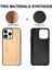 Iphone 14 Pro Max (Bambu) Için Manyetik Katı Ahşap Telefon Kasası (Yurt Dışından) 4