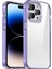 iPhone 14 Pro Max (Şeffaf Mor) Için Ipaky Shockproof Pc + Tpu Kılıfı (Yurt Dışından) 1