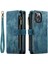 C30 iPhone 14 Pro Max (Mavi) Için Çok Fonksiyonlu Telefon Deri Çantası (Yurt Dışından) 1
