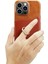 Iphone 14 Pro Max (Kahverengi) Için Fierre Shann Yağlı Balmumu Dokusu Orijinal Deri Geri Kılıf (Yurt Dışından) 2