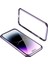 Iphone 14 Pro Max (Mor) Için Dört Köşe Şok Geçirmez Metal Çerçeve Telefon Kasası (Yurt Dışından) 1