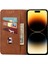 Iphone 14 Pro Max (Brown) Için Cilt Deri Telefon Kılıfı Hissediyor (Yurt Dışından) 3