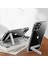 Apple iPhone 14 Plus Kılıf Lüx Silikon L Standlı Şeffaf 2