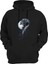 Ormanın Kralları Serisi Beyaz Kaplan Basklı Kalın Kapüşonlu Sweatshirt Hoodie 1