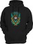 Ormanın Kralları Serisi Panda Basklı Kalın Kapüşonlu Sweatshirt Hoodie 1