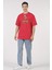 Oversize T-Shirt Hunter Double Kırmızı 2