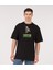 Oversize T-Shirt Hunter Double Siyah 1