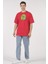 Oversize T-Shirt Rick And Morty Kırmızı 3