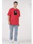 Oversize T-Shirt Ryomen Skuna Kırmızı 3